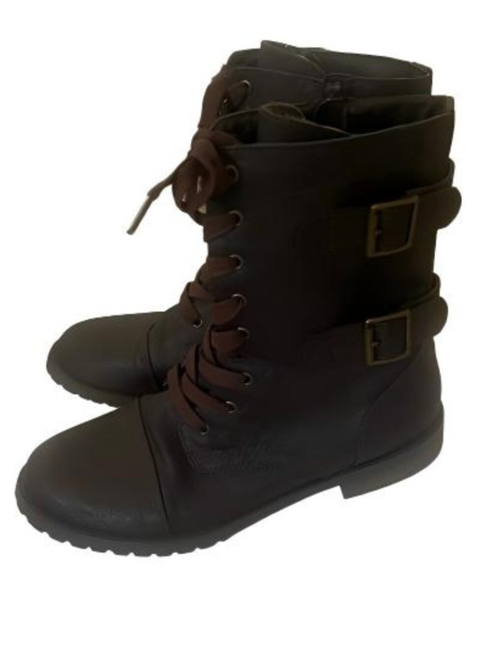 Self Esteem "Metro Games" Mid-Calf Combat Boots